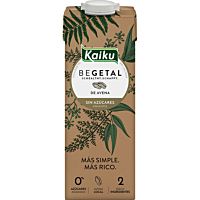 Kaiku bebida de avena sin azúcares añadidos 1 l