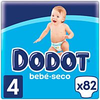 Dodot pañal azul talla 4 9-14 kg 78 ud