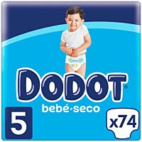Dodot pañal azul talla 5 11-16 kg 74 ud