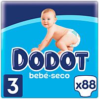 Dodot pañal azul talla 3 6-10 kg 84 ud