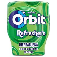 Orbit refreshers chicles sabor hierbabuena 30 ud