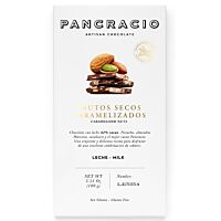 Pancracio frutos secos caramelizados con chocolate con leche 100 g