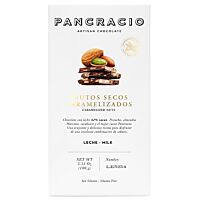 Pancracio frutos secos caramelizados con chocolate con leche 100 g