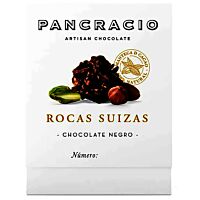 Pancracio rocas suizas con chocolate negro 140 g