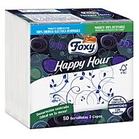 Foxy servilletas appy hour 2 capas 60 ud