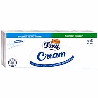 Foxy pañuelos cream 10 ud