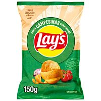 Lay´s papas fritas sabor campesinas 150 g