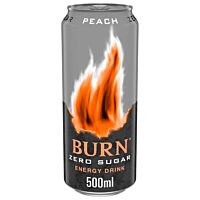 Burn bebida energetica zero peach 50 cl