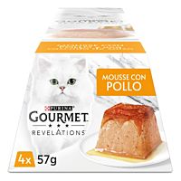Gourmet revelations gato pollo 4 x 57 g