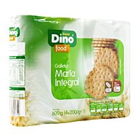 HiperDino galletas María integrales 4 x 200 g