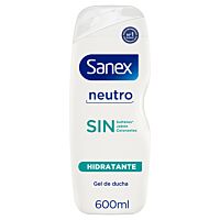 Sanex Zero% gel de ducha o baño hidratante con ingredientes esenciales 600 ml