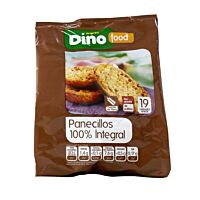 HiperDino panecillos tostados integrales 225 g