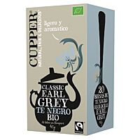 Cupper te negro earl grey eco 20 ud