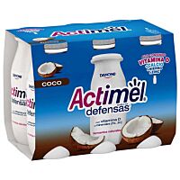Actimel sabor coco 6 x 100 g