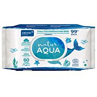 Salustar toallitas aqua 60 ud