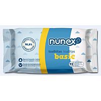 Nunex toallitas basic para bebé 72 ud