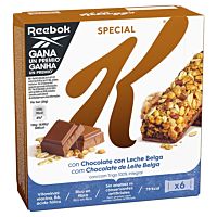 Kellogg´s Special K barritas de chocolate con leche 6 x 120 g