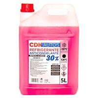 CDK Auto anticongelante 30 % rosa 5 l