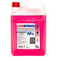 CDK Auto anticongelante 10 % rosa 5 l