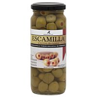 Escamilla aceituna relleno de pimiento 190 g