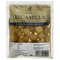 Escamilla aceituna manzanilla sin hueso bolsa 100 g