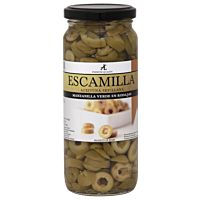 Escamilla aceituna verde en rodaja 200 g