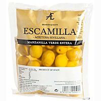 Escamilla aceituna manzanilla con hueso bolsa 100 g