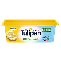 Tulipán margarina con sal 225 g TULIPAN