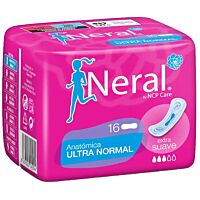 Neral compresa anatómica ultra 16 ud