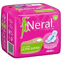 Neral compresa ultra alas super 12 uds
