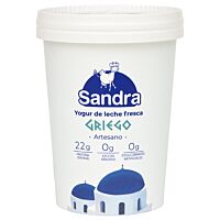 Sandra yogur griego natural 500 g