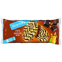 Bicentury tortitas de maíz con chocolate negro 90 g