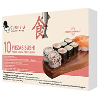 Sushita sushi pescado bandeja 10 x 208 g