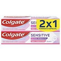 Colgate Sensitive pasta de dientes alivio inmediato 2 x 75 ml