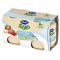 Hero Baby yogur plátano y fresa (+ 6 meses) 2 x 120 g