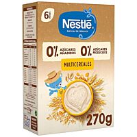 Nestlé papilla selección multicereal 270 g