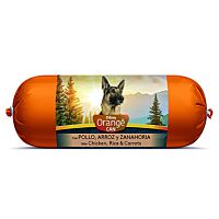 Orange salchicha perro pollo, arroz y zanahoria 1 kg