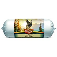 Orange salchicha perro pollo 1 kg