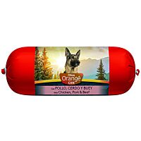 Orange salchicha mix pollo cerdo y buey 1 kg