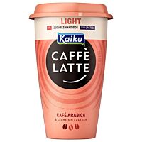 Kaiku caffe latte light sin lactosa 370 ml