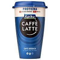 Kaiku caffe latte alto en proteína 370 ml