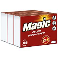 Magic fósforos para cocina largos 3 x 100 ud