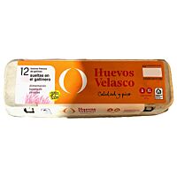 Granja Flor / Velasco huevos XL libre de jaula 12 ud