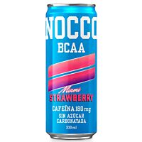 Nocco bebida energética sabor fresa 33 cl