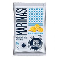 Marinas papas fritas flor de sal 150 g