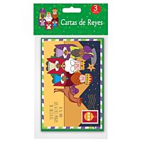 Carta de reyes blister 3 ud