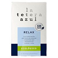 Tetera Azul infusión organic relax eco 20 ud