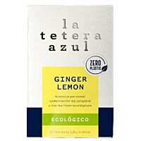 Tetera Azul infusión ginger lemon eco 20 ud