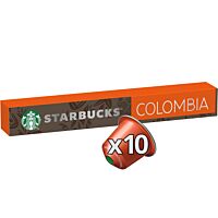 Starbucks Nespresso café Colombia 10 cápsulas