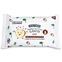 The Fruit Company toallitas coco 70% alcohol 15 uds